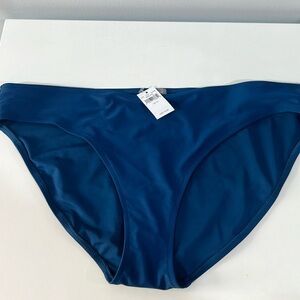 Blue bikini bottom